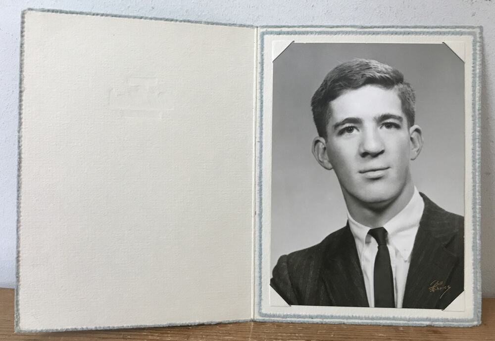 Vintage 40s 50s Mid Century Bill Ehrich Indianapolis Portrait B&W Photograph